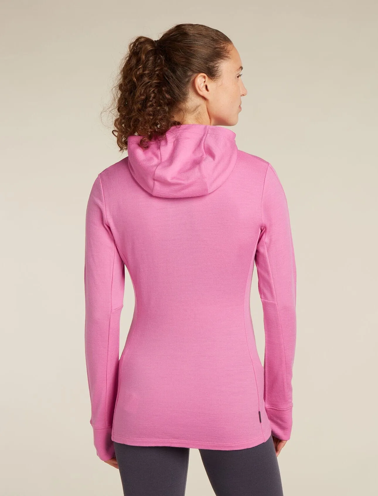 Icebreaker Womens Merino 260 Quantum Long Sleeve Zip Hoodie