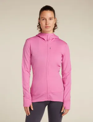 Icebreaker Womens Merino 260 Quantum Long Sleeve Zip Hoodie