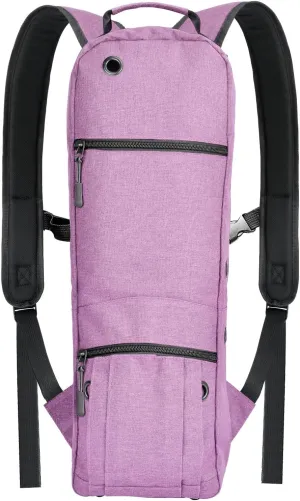 iGuerburn Oxygen Tank Backpack Size D, Portable Oxygen Backpack for D/M15 JD/M22 Cylinder Bag O2 Tank Carrier Holder for Travel (Purple)
