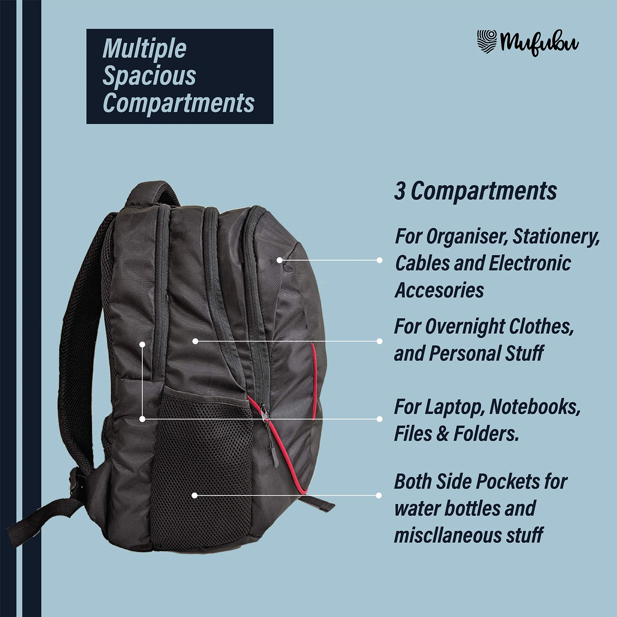 Imperia Prime Laptop Backpack - Grey