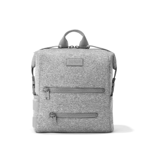 Indi Diaper Backpack in Heather Grey | Medium