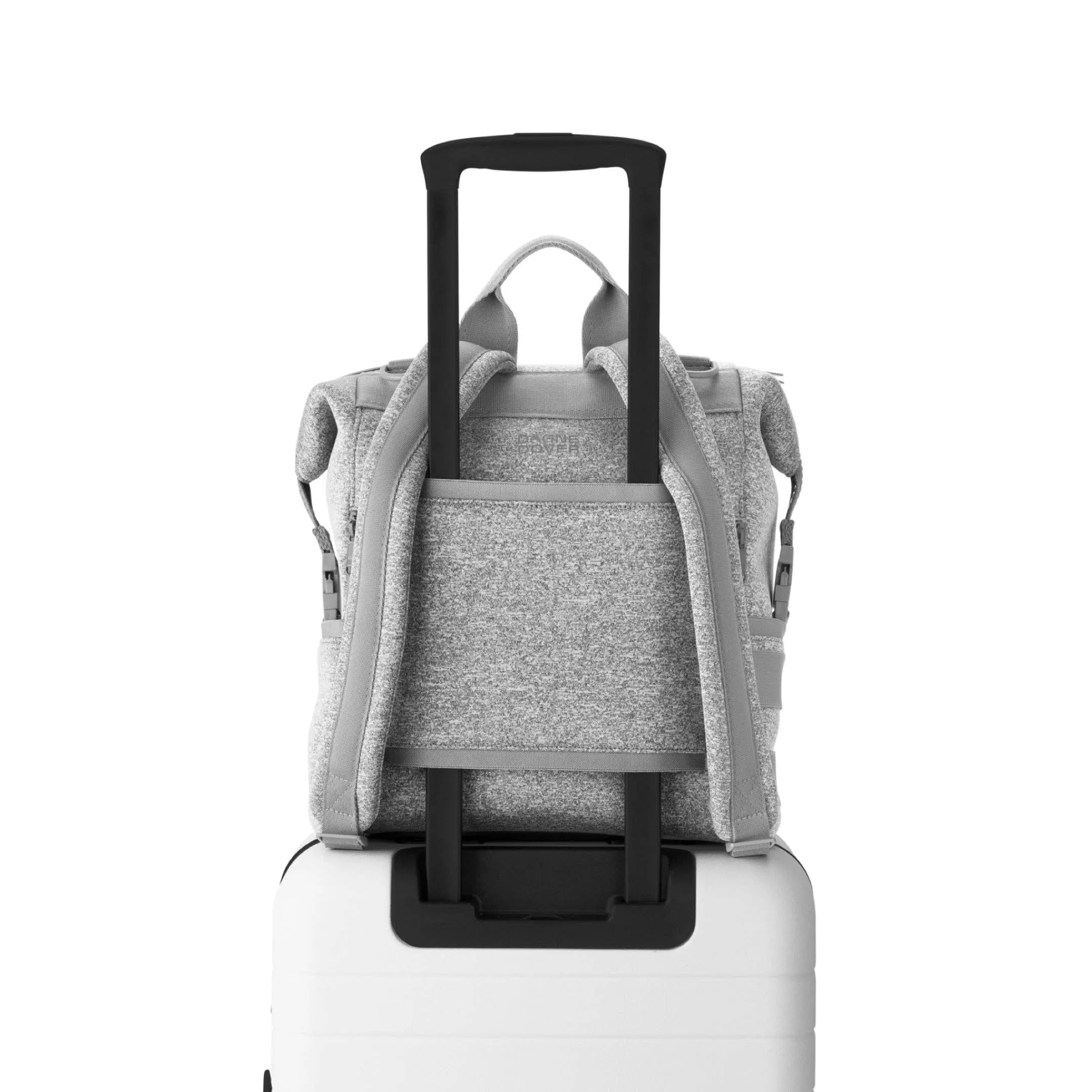 Indi Diaper Backpack in Heather Grey | Medium