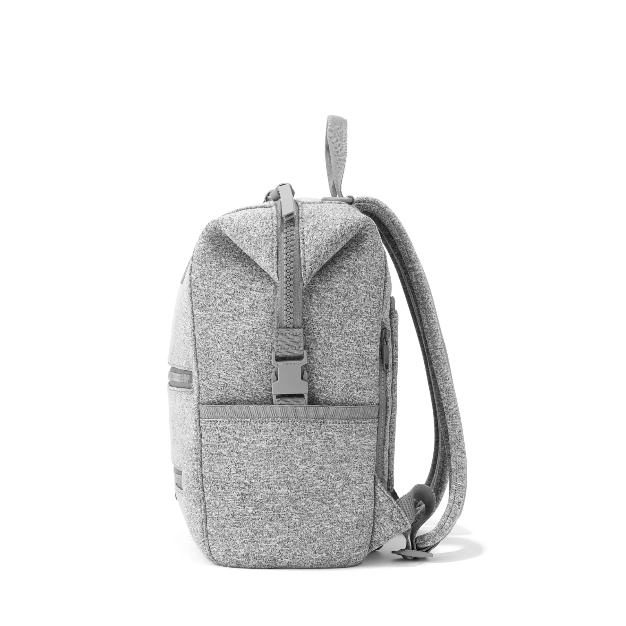 Indi Diaper Backpack in Heather Grey | Medium