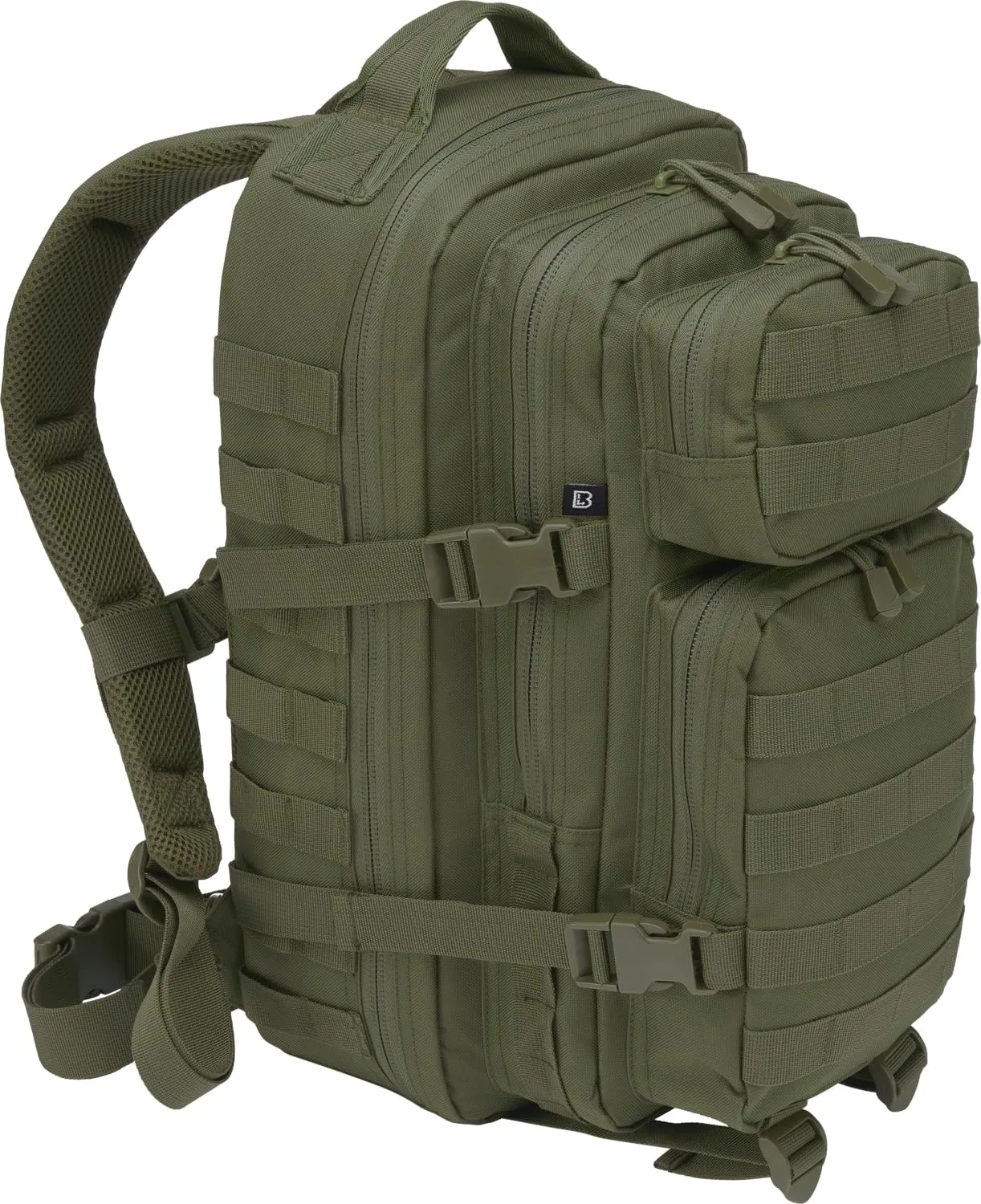 Individual Wear Unisex Assault Backpack, Olive - Medium