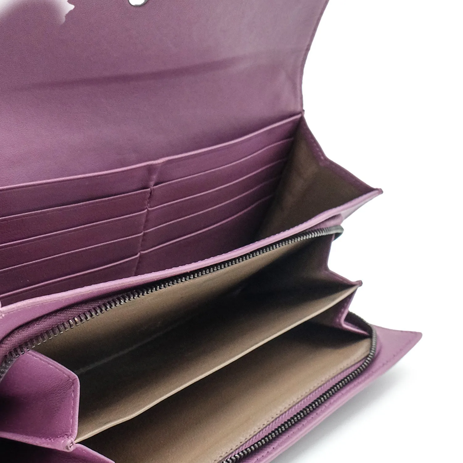 Intrecciato Long Wallet