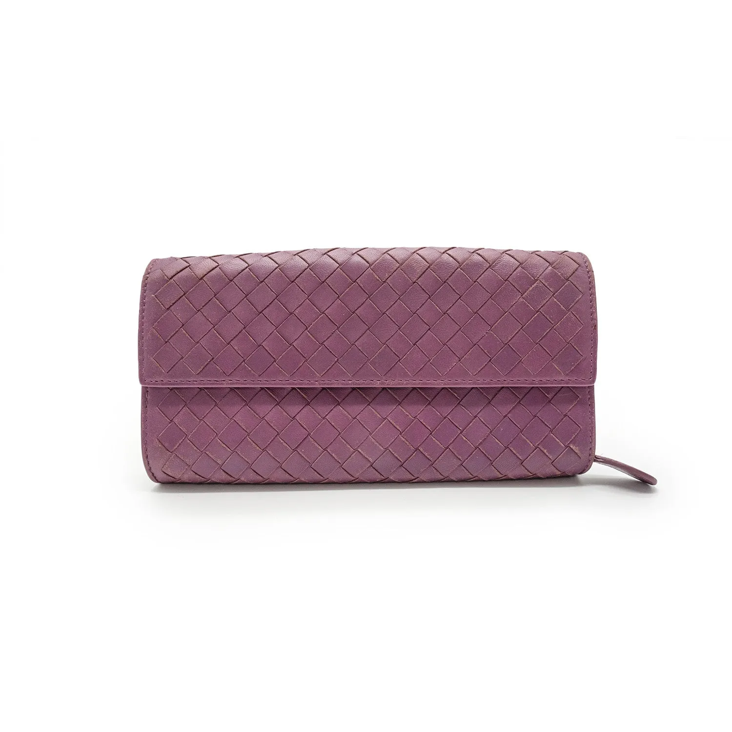 Intrecciato Long Wallet