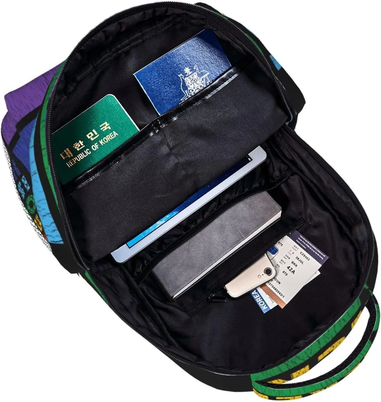 Is It Gay In Here Gender LGBT Pride Rainbow Backpack Lightweight Laptop Backpack Casual Daypack Travel Double Shoulder Bag For Women Men