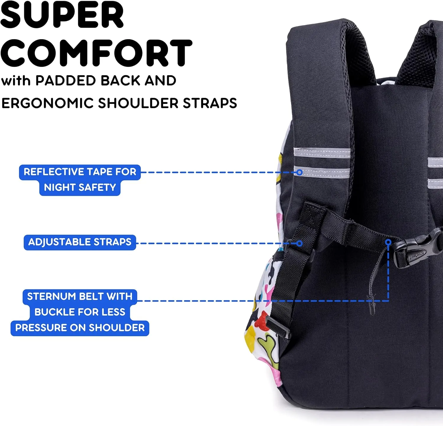 J World New York Unisex Kid's Backpack with Lunch Bag Set, Kiddo, One Size