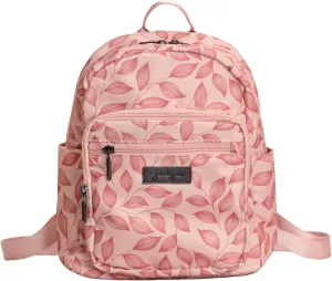 Jadyn Mini Backpack for Women, Small Backpack Purse for Women, Mini Travel Bag, 8.5 Liter Daypack, Millie Backpack with Cute Designs (Blush Leaflet)