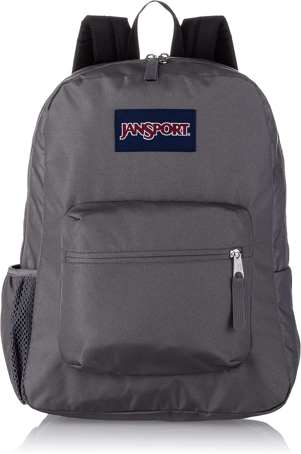 JanSport Cross Town Backpack, Graphic Grey, One Size
