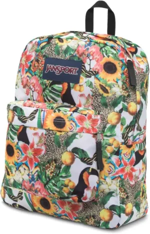 JanSport Unisex SuperBreak Multi Jungle Jam Backpack