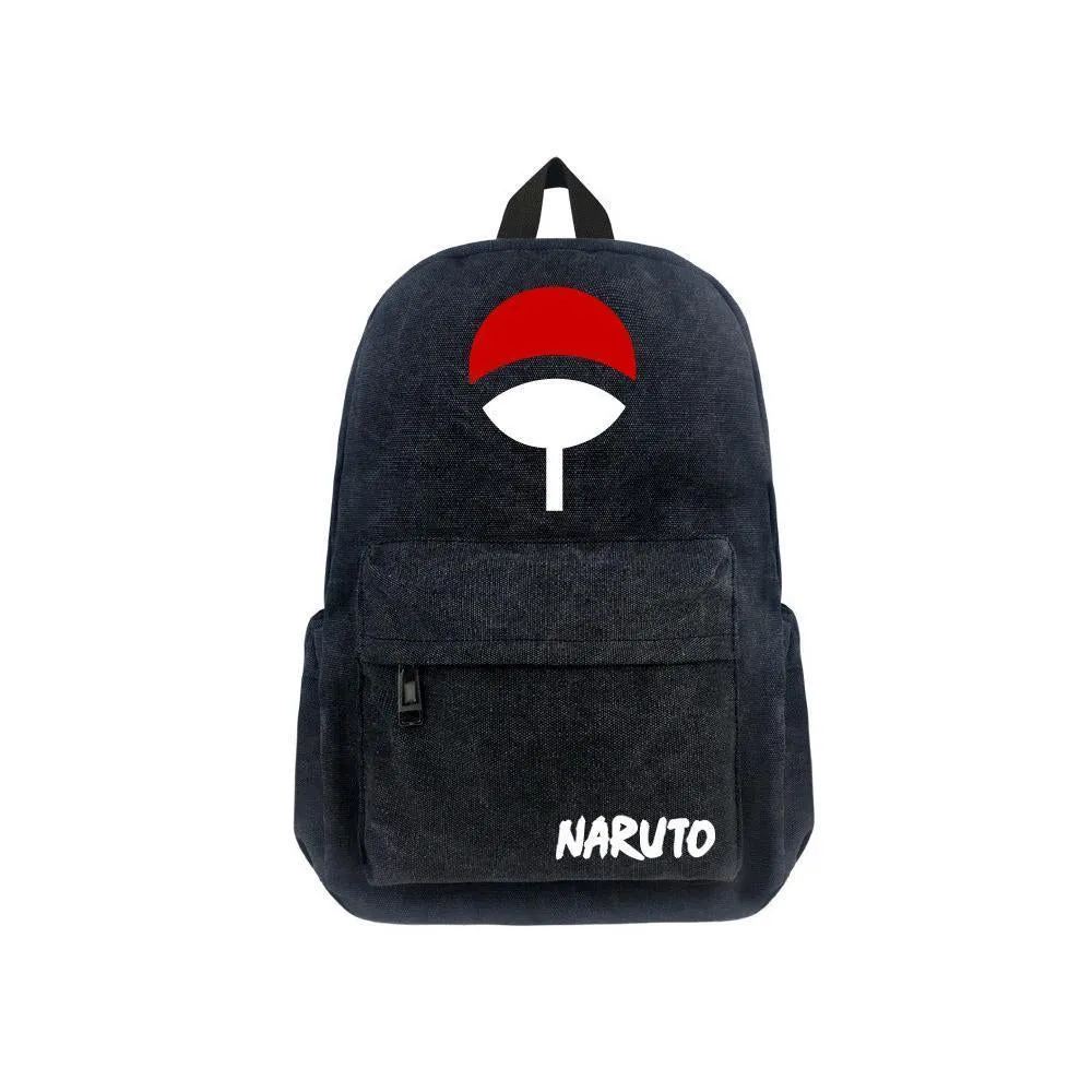 Japanese Anime Naruto Canvas 17" Bag Backpack CSSO068