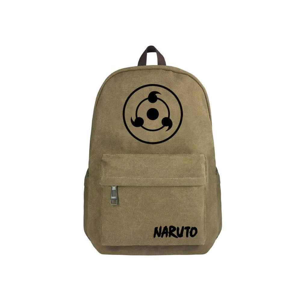 Japanese Anime Naruto Canvas 17" Bag Backpack CSSO068