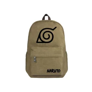 Japanese Anime Naruto Canvas 17" Bag Backpack CSSO068