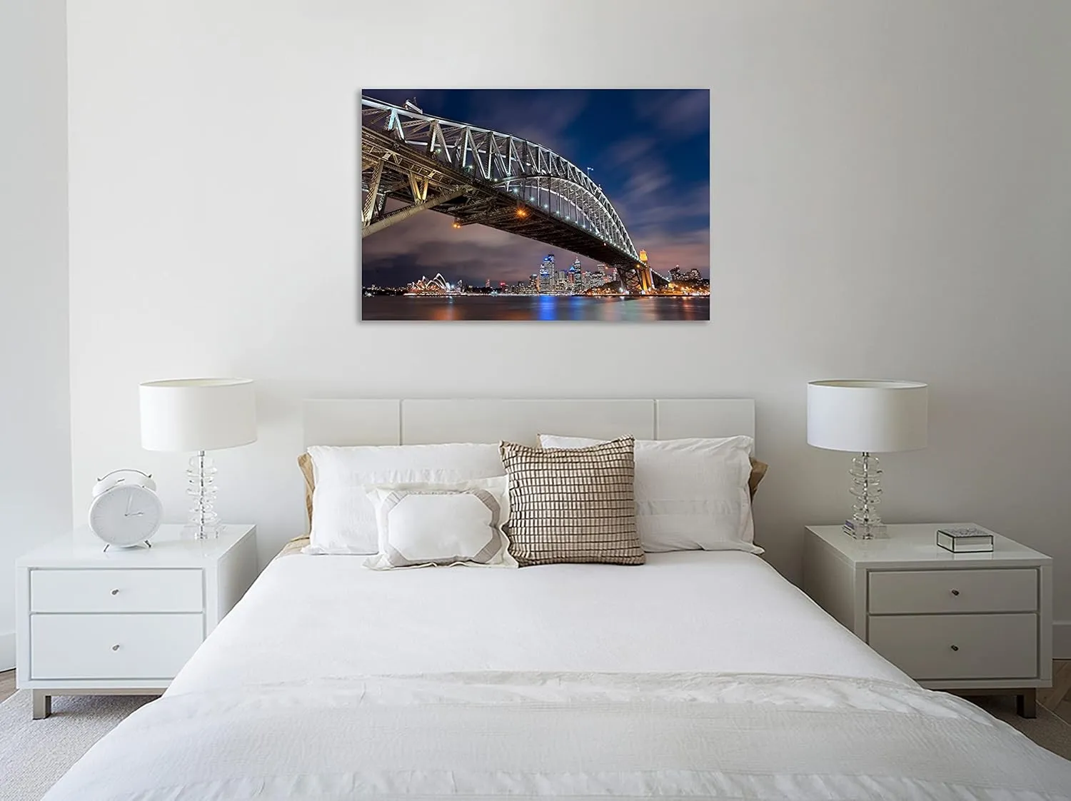 Jaxson Rea "Sydney Harbour Bridge Gallery Wrapped Canvas by Lothar Ernemann, 48" x 32"