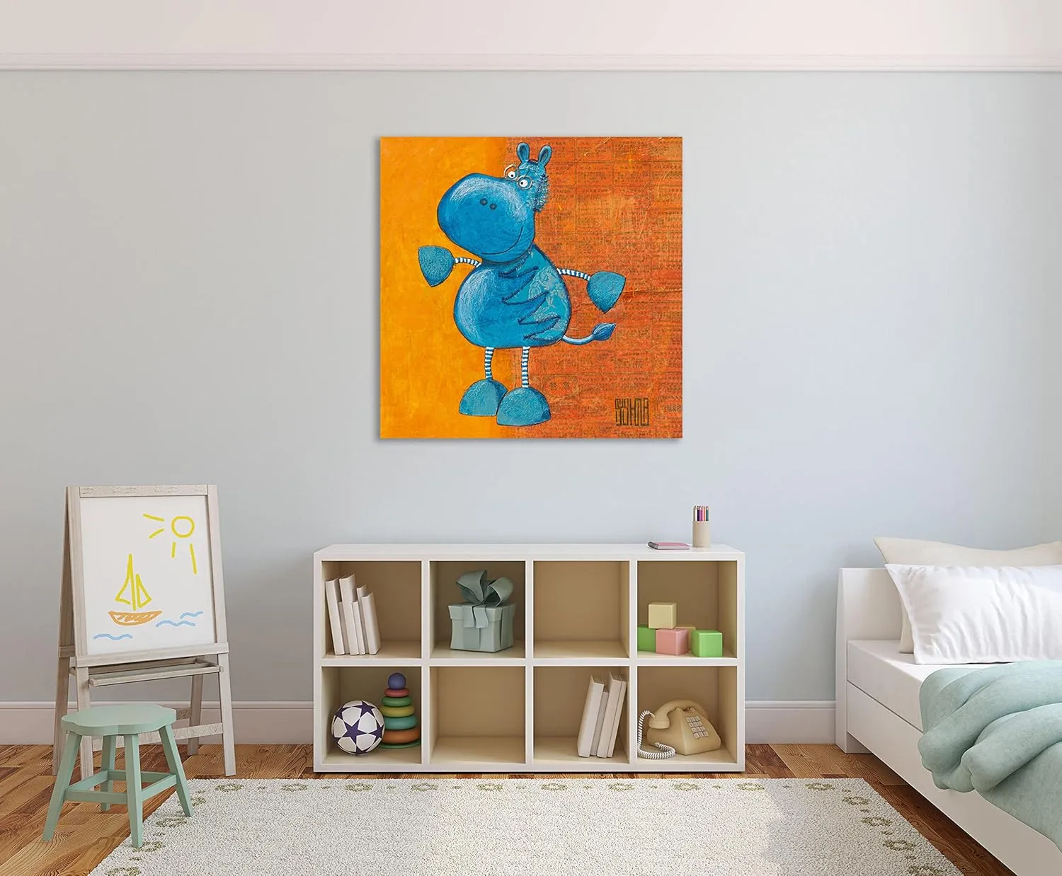 Jaxson Rea "Zibro Gallery Wrapped Canvas by Sushila Dahan, 48" x 48"