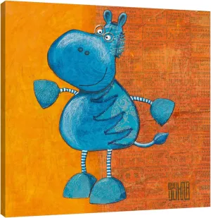 Jaxson Rea "Zibro Gallery Wrapped Canvas by Sushila Dahan, 48" x 48"