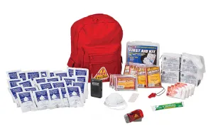 Jefferson 4 Person Backpack Survival Kit - Standard