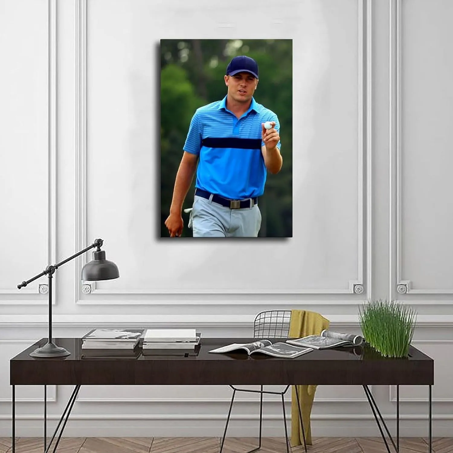 Jordan Spieth Golf Poster111 Canvas Poster Bedroom Decor Sports Landscape Office Room Decor Gift Unframe:24x36inch(60x90cm)