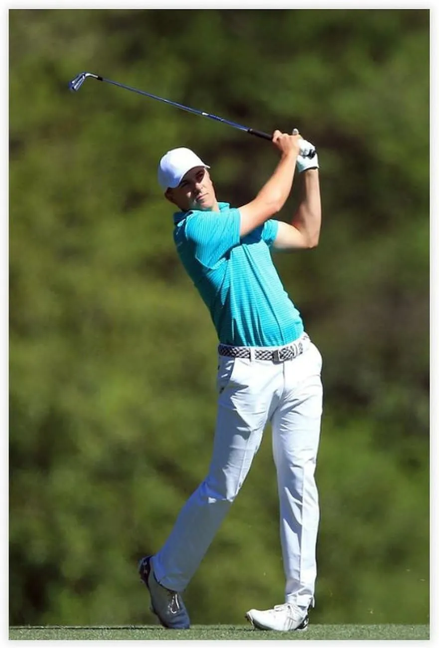 Jordan Spieth Golf Poster16 Canvas Poster Bedroom Decor Sports Landscape Office Room Decor Gift Unframe:24x36inch(60x90cm)