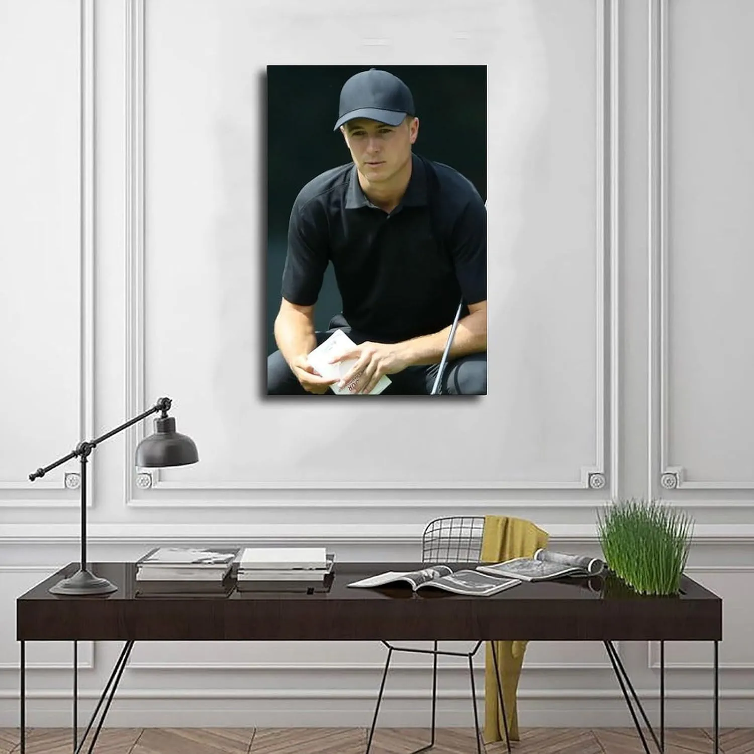Jordan Spieth Golf Poster33 Canvas Poster Bedroom Decor Sports Landscape Office Room Decor Gift Unframe:16x24inch(40x60cm)