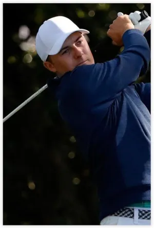 Jordan Spieth Golf Poster87 Canvas Poster Bedroom Decor Sports Landscape Office Room Decor Gift Unframe:12x18inch(30x45cm)