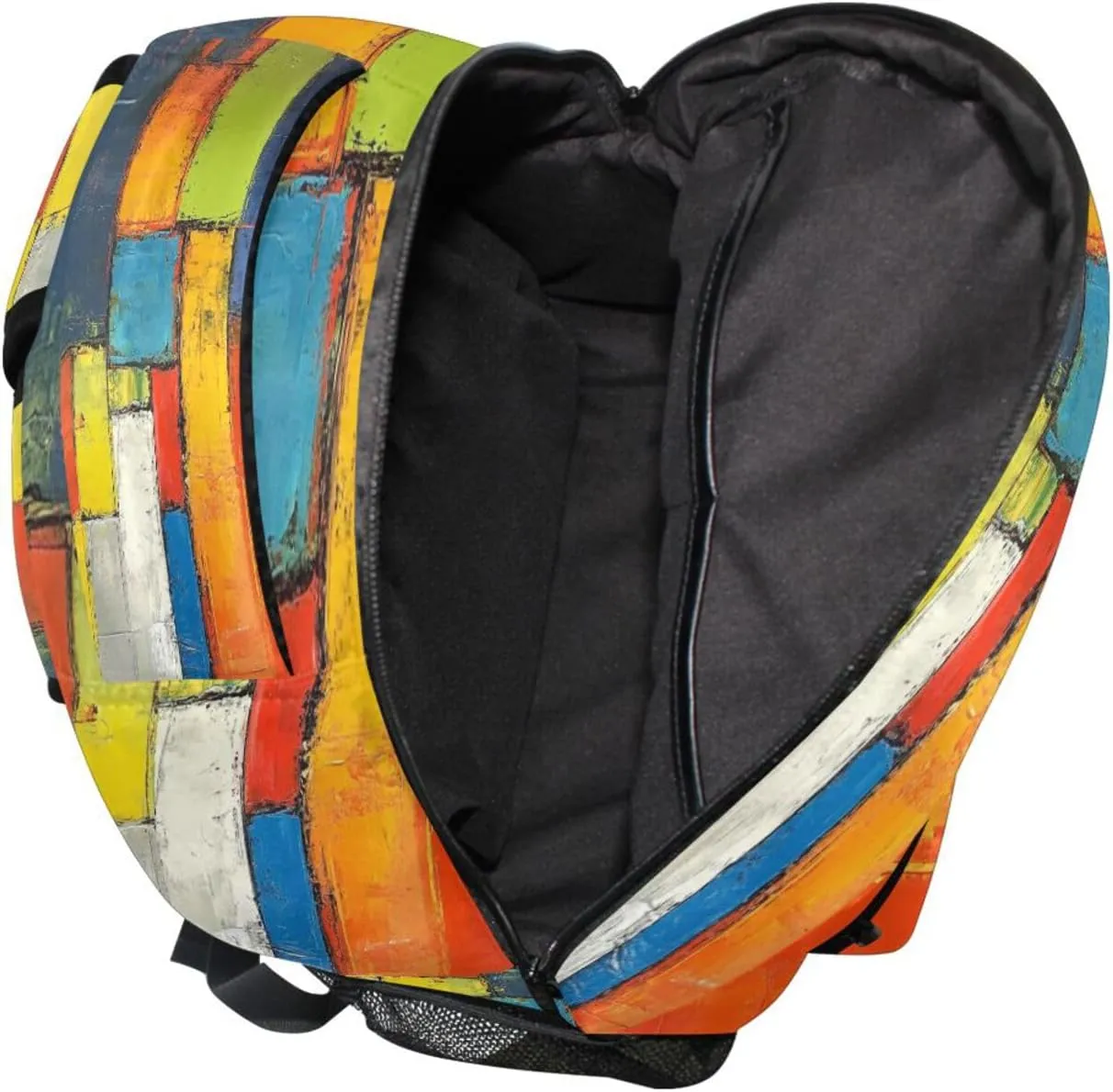 JSTEL Kid Graffiti Art Backpack,Elementary School Backpack Graffiti Art Kid Bookbag for Boy Girl Ages 5 to 13,033