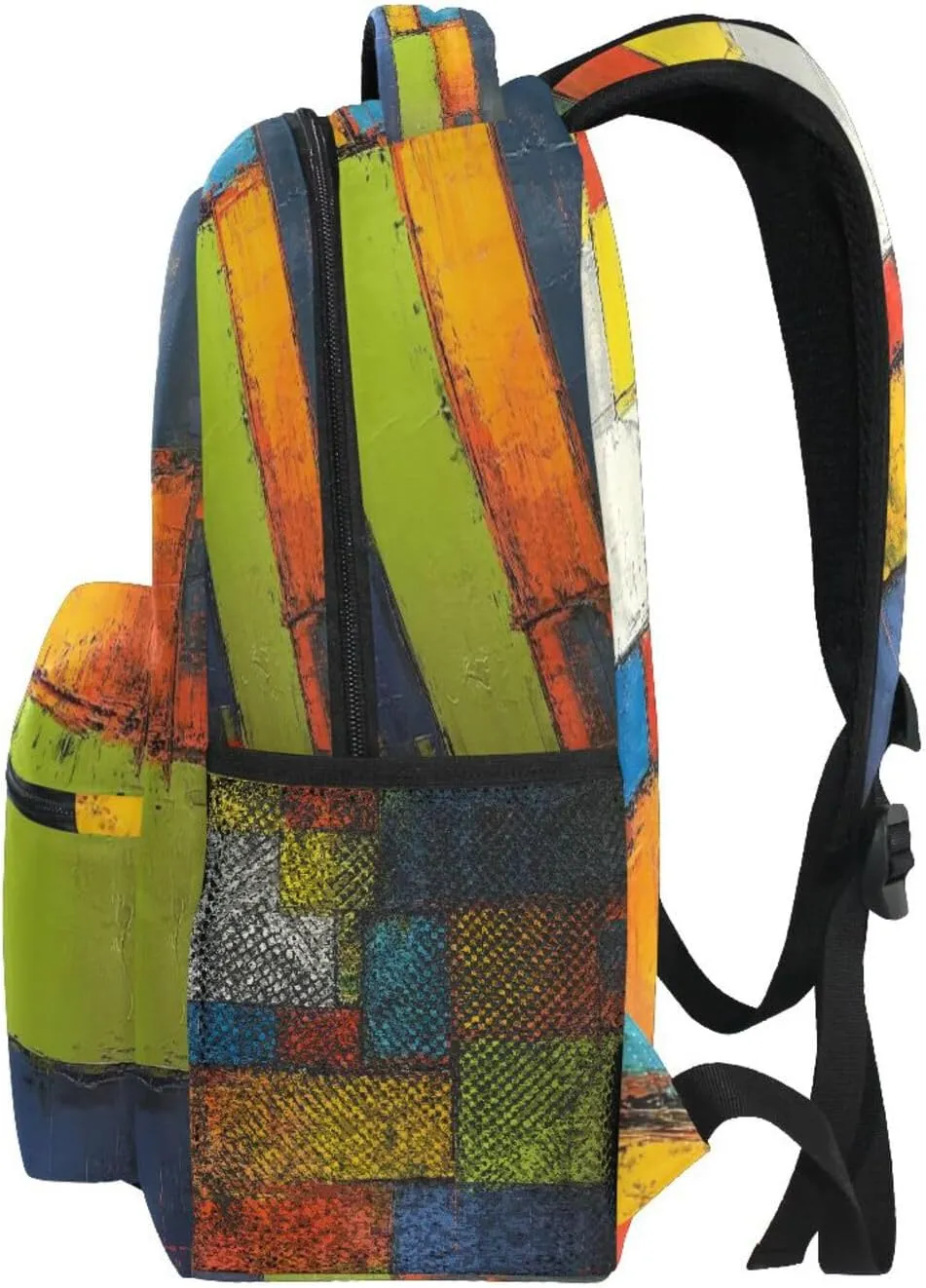 JSTEL Kid Graffiti Art Backpack,Elementary School Backpack Graffiti Art Kid Bookbag for Boy Girl Ages 5 to 13,033