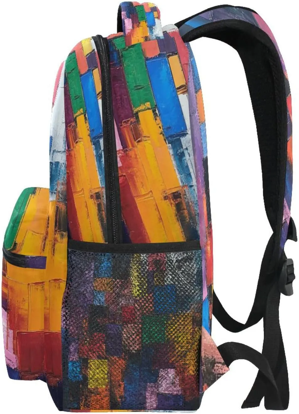 JSTEL Kid Graffiti Art Backpack,Elementary School Backpack Graffiti Art Kid Bookbag for Boy Girl Ages 5 to 13,035