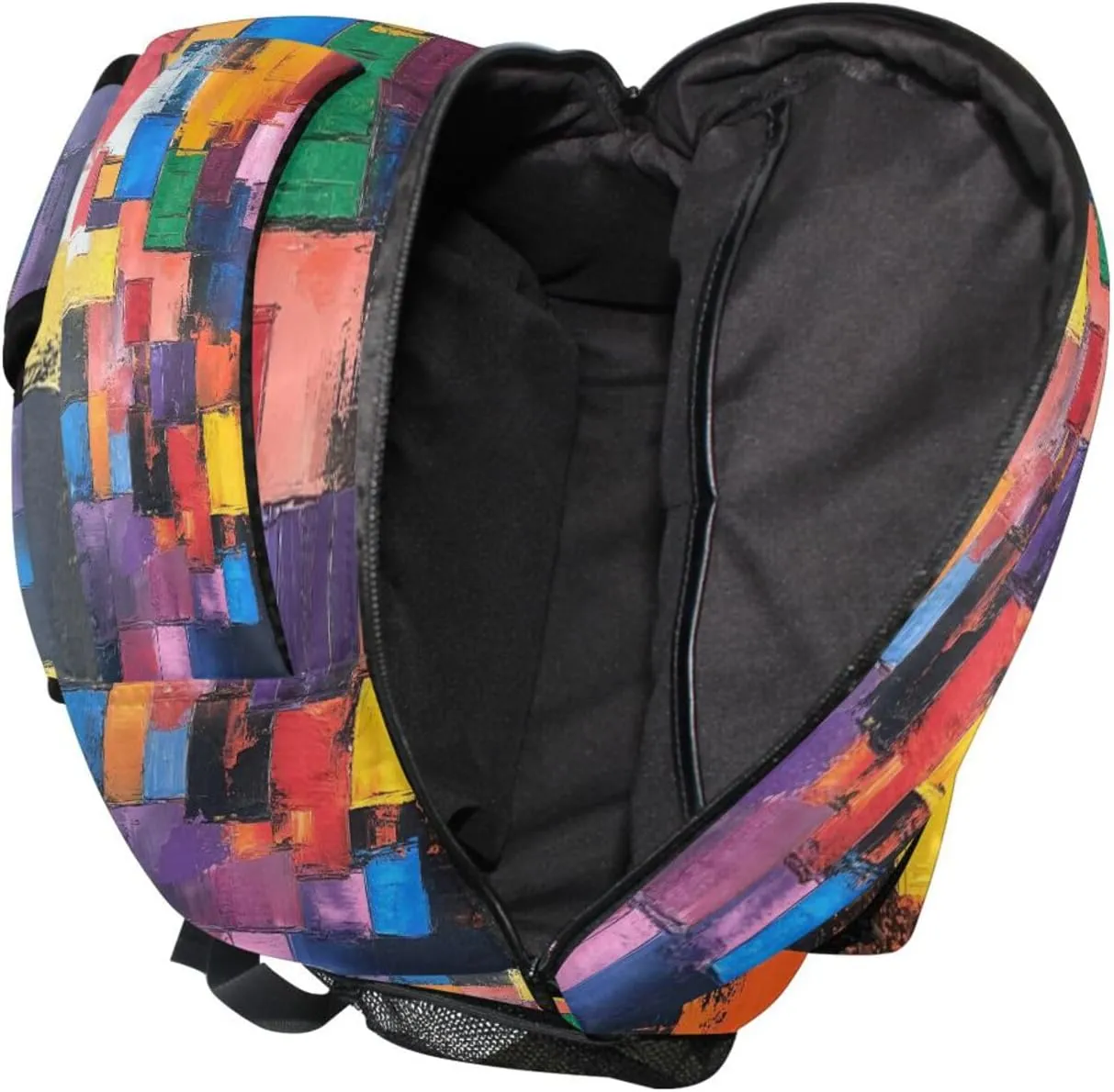 JSTEL Kid Graffiti Art Backpack,Elementary School Backpack Graffiti Art Kid Bookbag for Boy Girl Ages 5 to 13,035