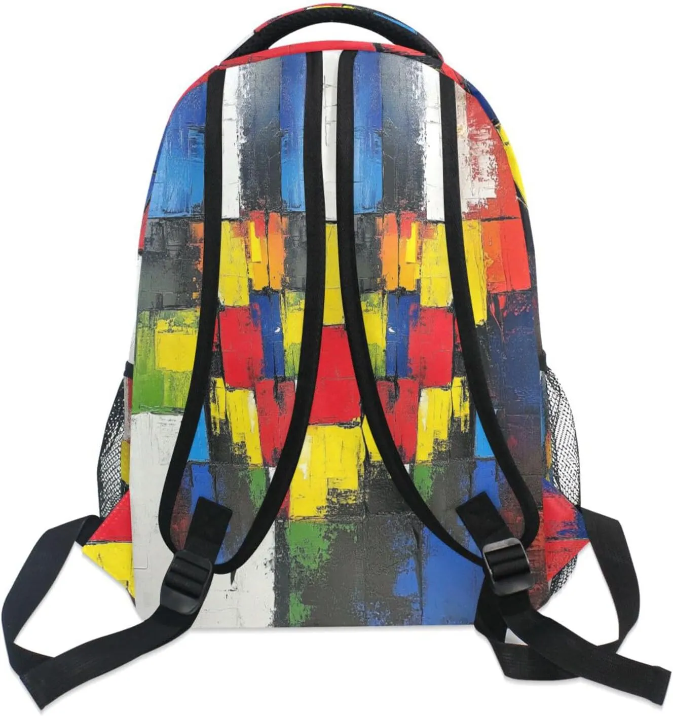 JSTEL Kid Graffiti Art Backpack,Elementary School Backpack Graffiti Art Kid Bookbag for Boy Girl Ages 5 to 13,09