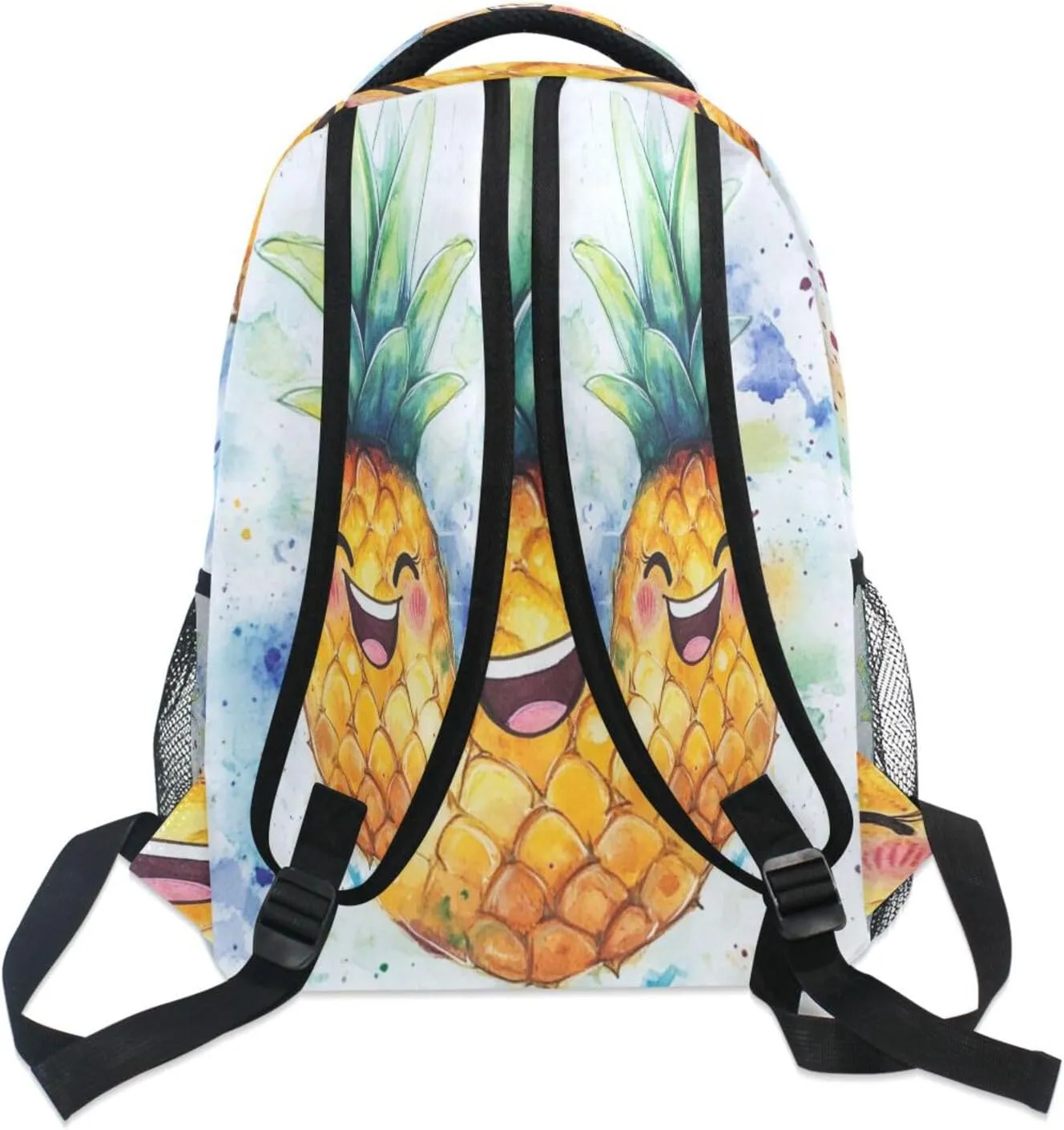 JSTEL Kid Pineapple Backpack,Elementary School Backpack Pineapple Kid Bookbag for Boy Girl Ages 5 to 13,04