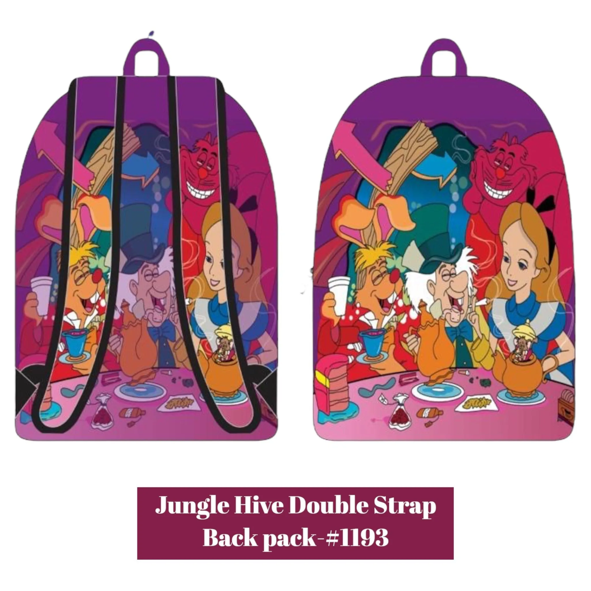 Jungle Hive Double Strap Backpack
