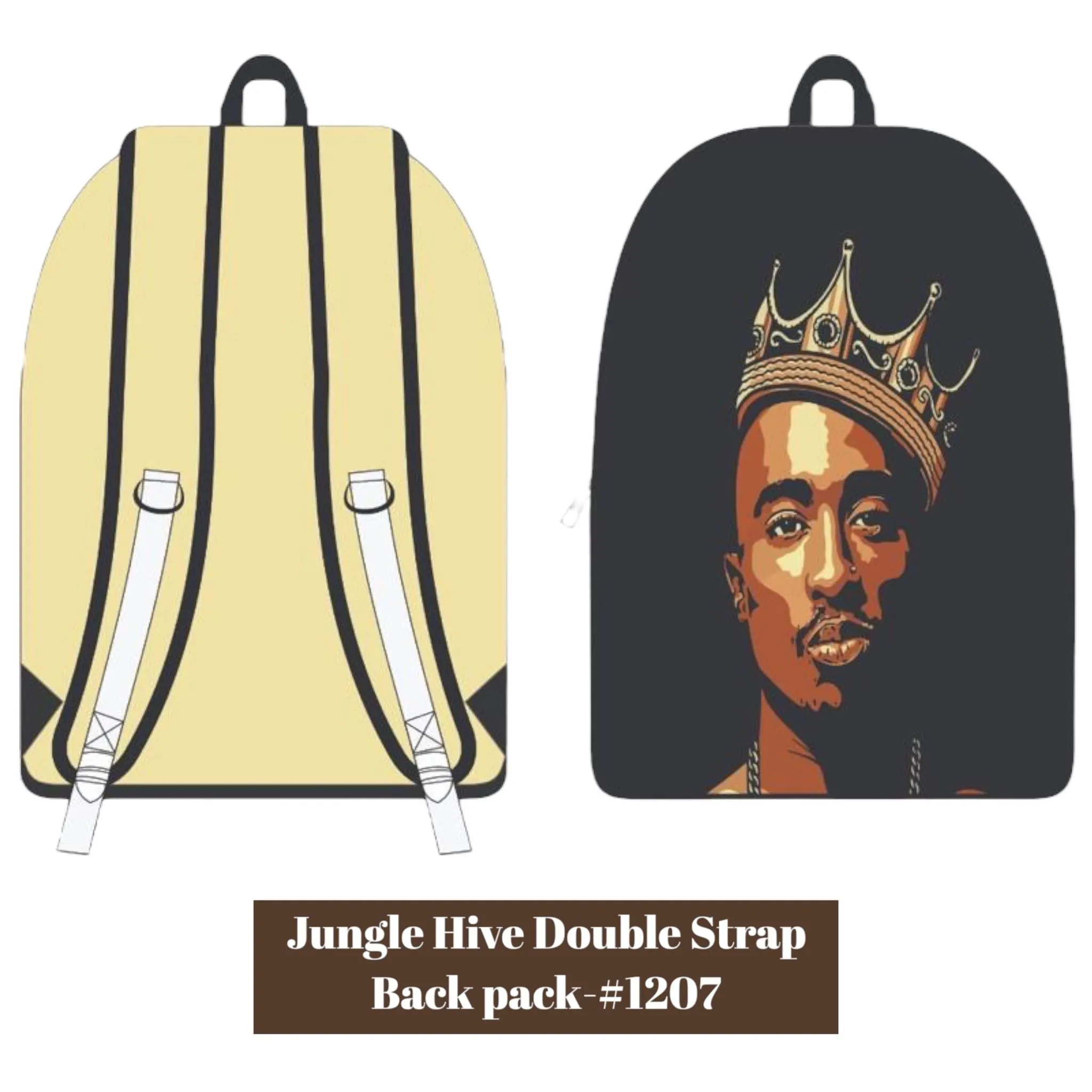 Jungle Hive Double Strap Backpack