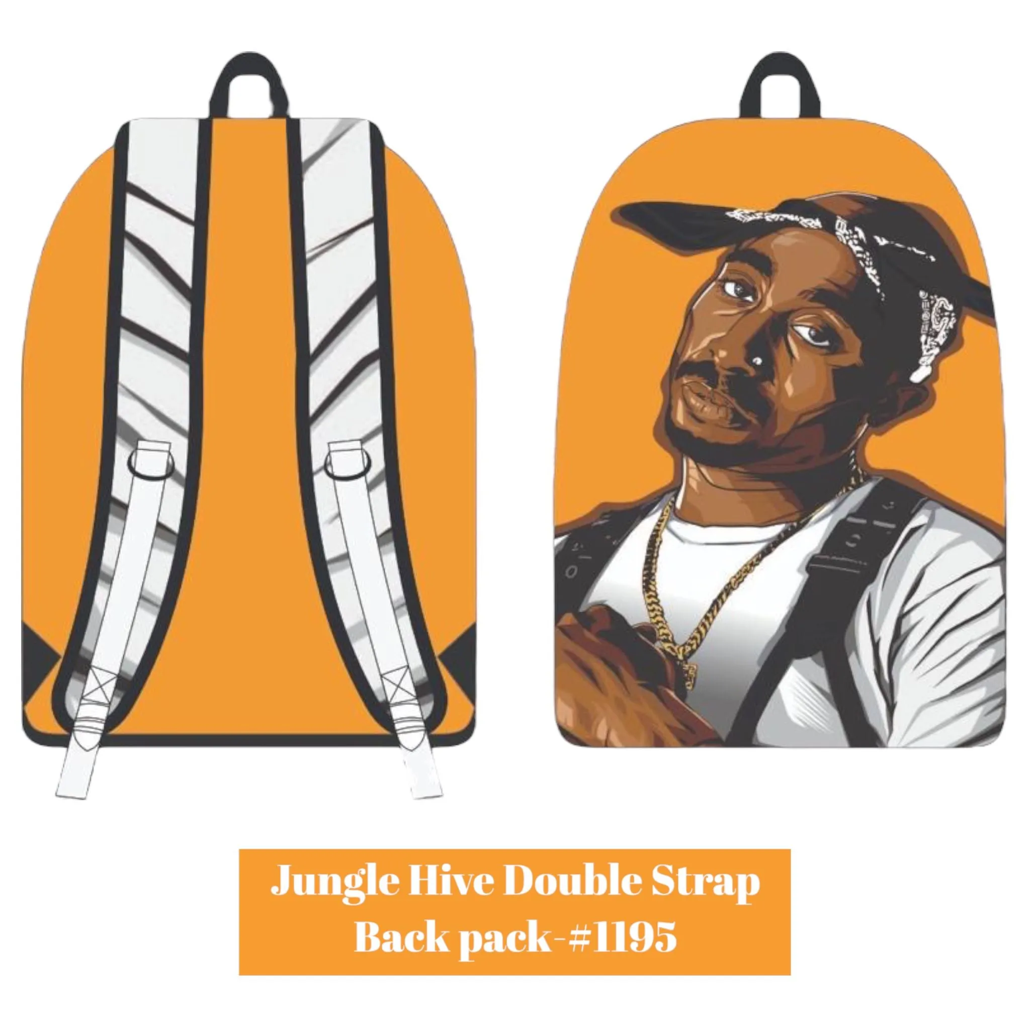 Jungle Hive Double Strap Backpack