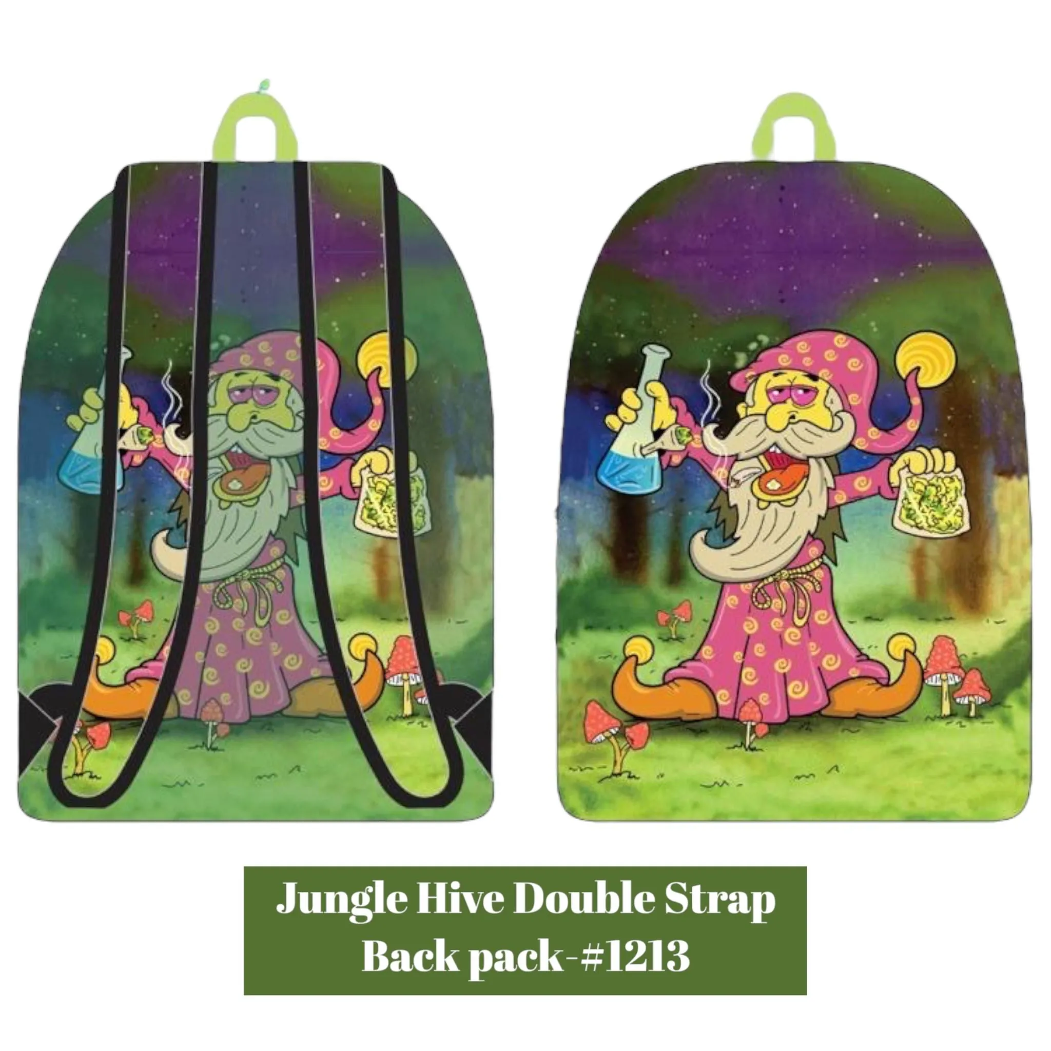 Jungle Hive Double Strap Backpack
