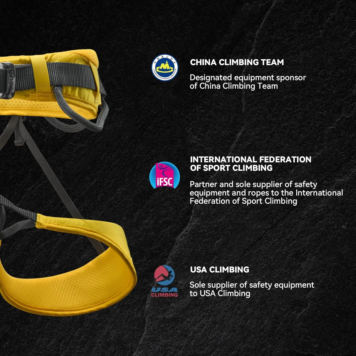 KAILAS Airo Rock Climbing Harness Men Mountaineering Tree Ice Climbing Women Half Body Safety Belt Rappelling