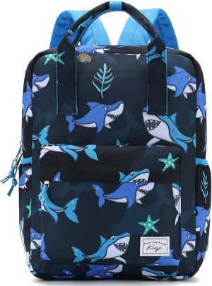 Kasqo Kids Backpack, Lightweight Toddler Backpack Children Bookbag for Preschool Kindergarten with Chest Strap