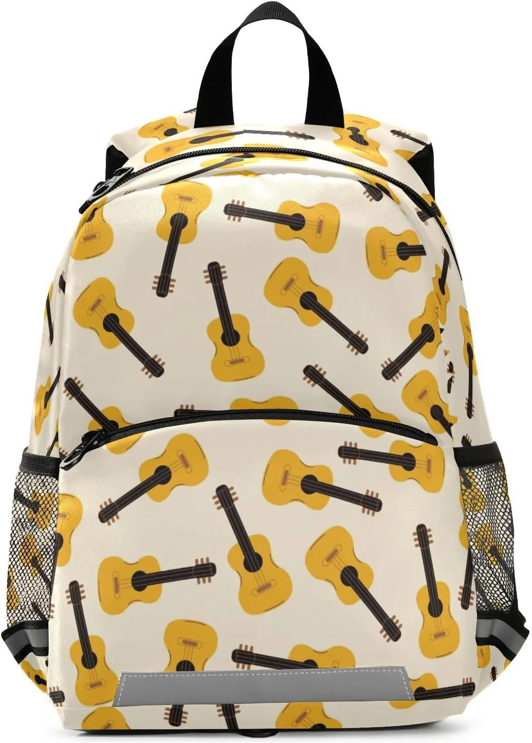 Kcldeci Guitar Stringed Musical Toddler Harness Backpack with Leash,Kid Backpack with Anti Lost for 3-6 Years Old Baby Boys Girls