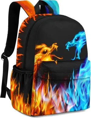 Kids Backpack for Boys，Cool Boys Backpack for Children Elementary Middle School Students，Lightweight School Bookbag for Travel and Daily Use