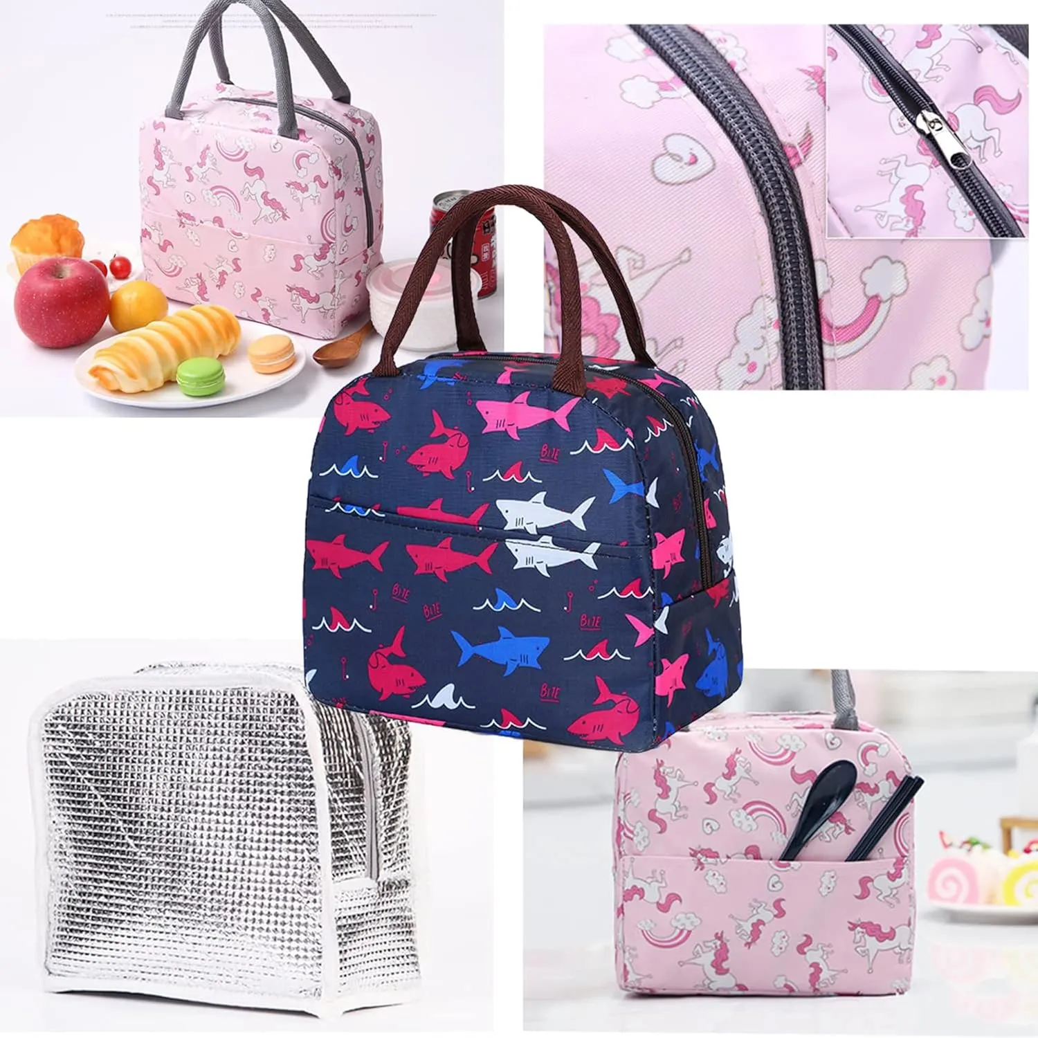 Kids Preschool Kindergarten Backpack Lightweight Cool Cute Cartoon Travel Backpack With Lunch Bag For Boys Girls