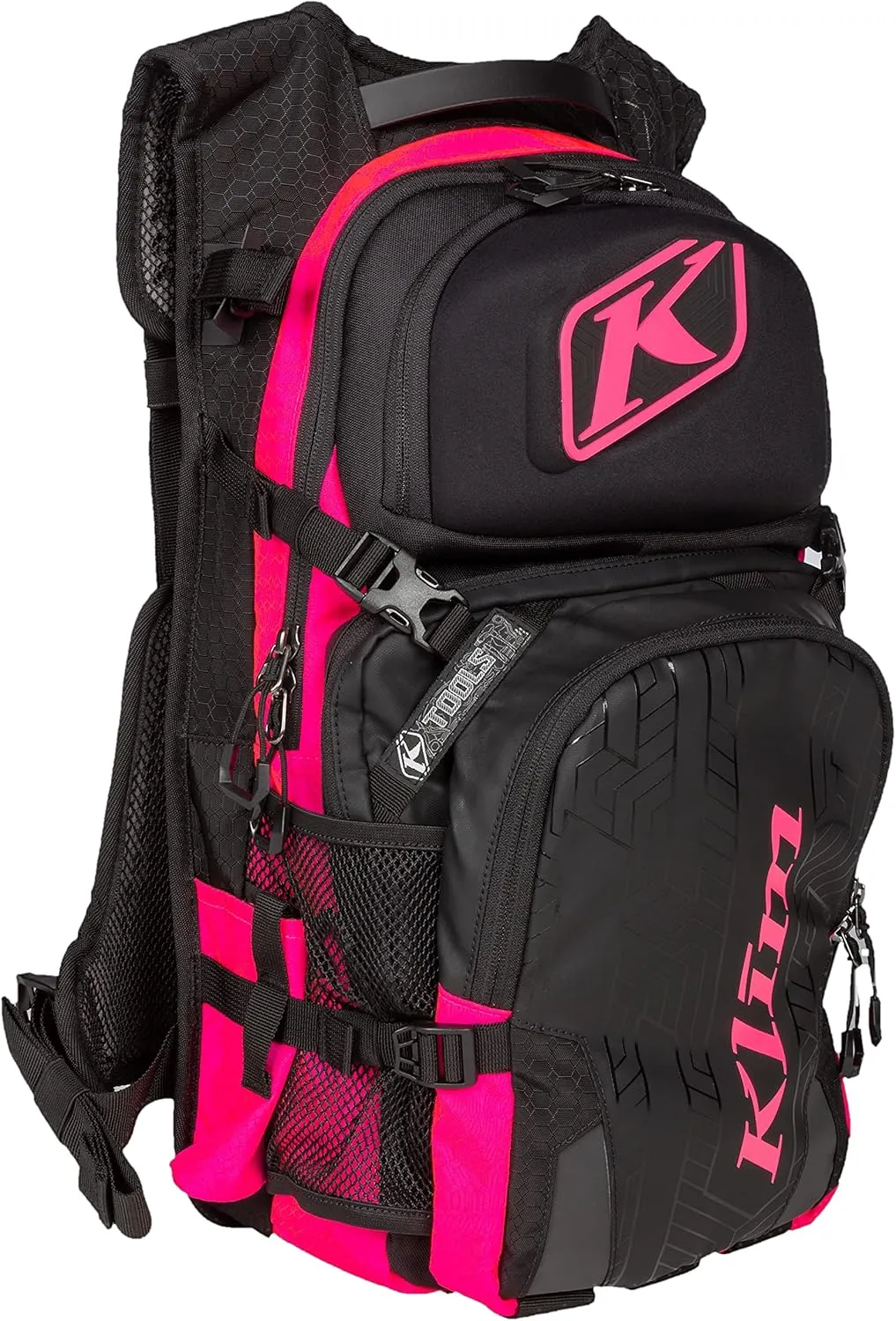 KLIM Nac Pak Technical Backpack (Black - Knockout Pink)