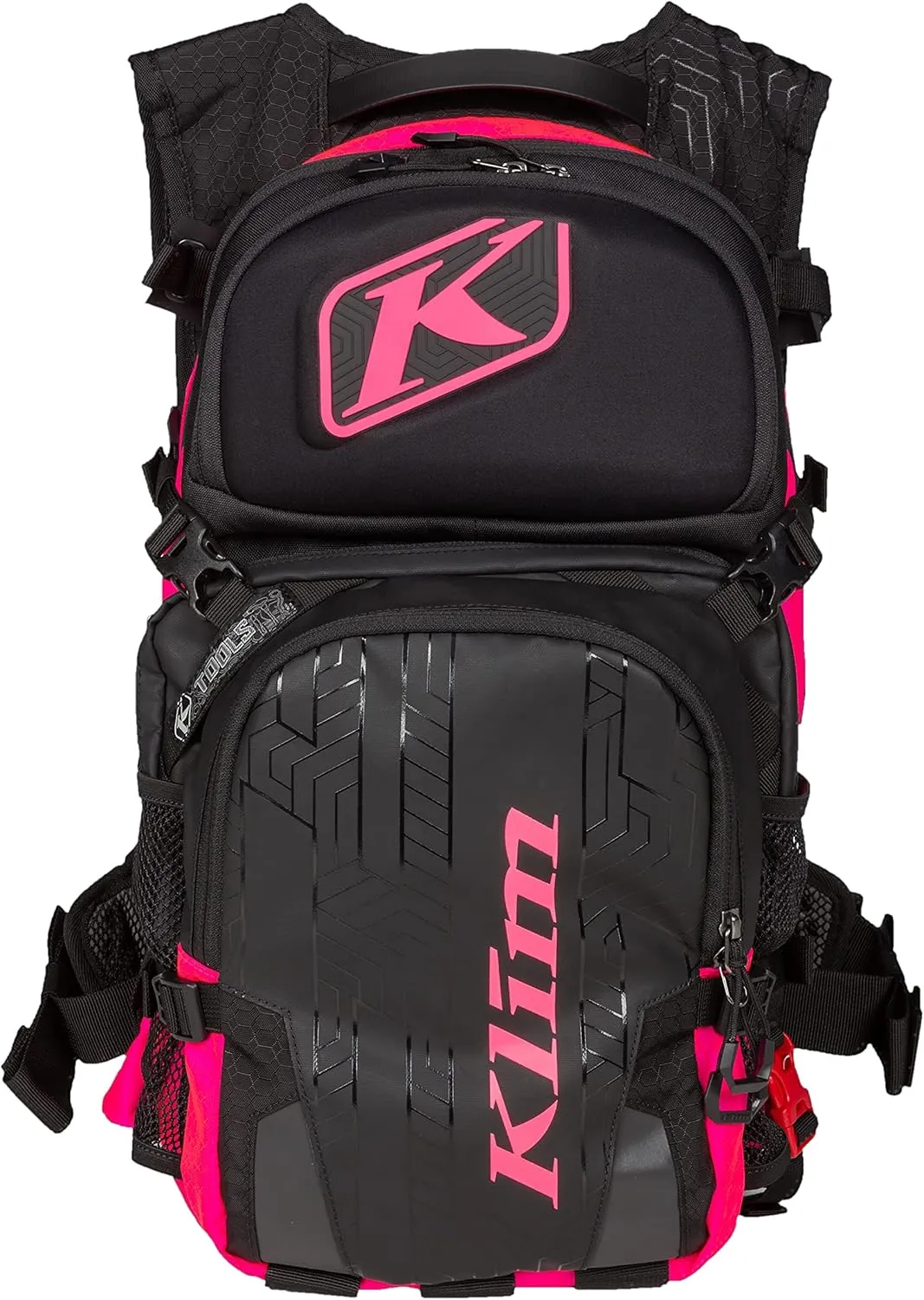 KLIM Nac Pak Technical Backpack (Black - Knockout Pink)