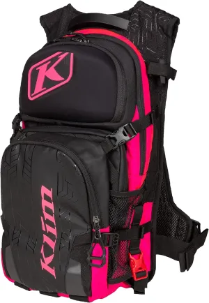 KLIM Nac Pak Technical Backpack (Black - Knockout Pink)