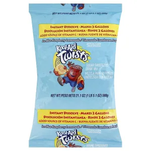 Kool-Aid Twist Blue Raspberry Lemonade 15 Case 2 Gallon