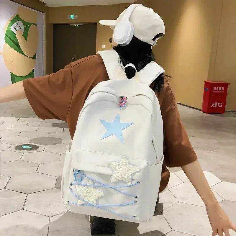Korean Y2K Star Backpack