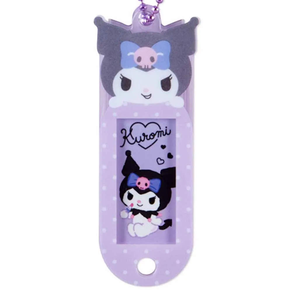Kuromi Name Tag Keychain
