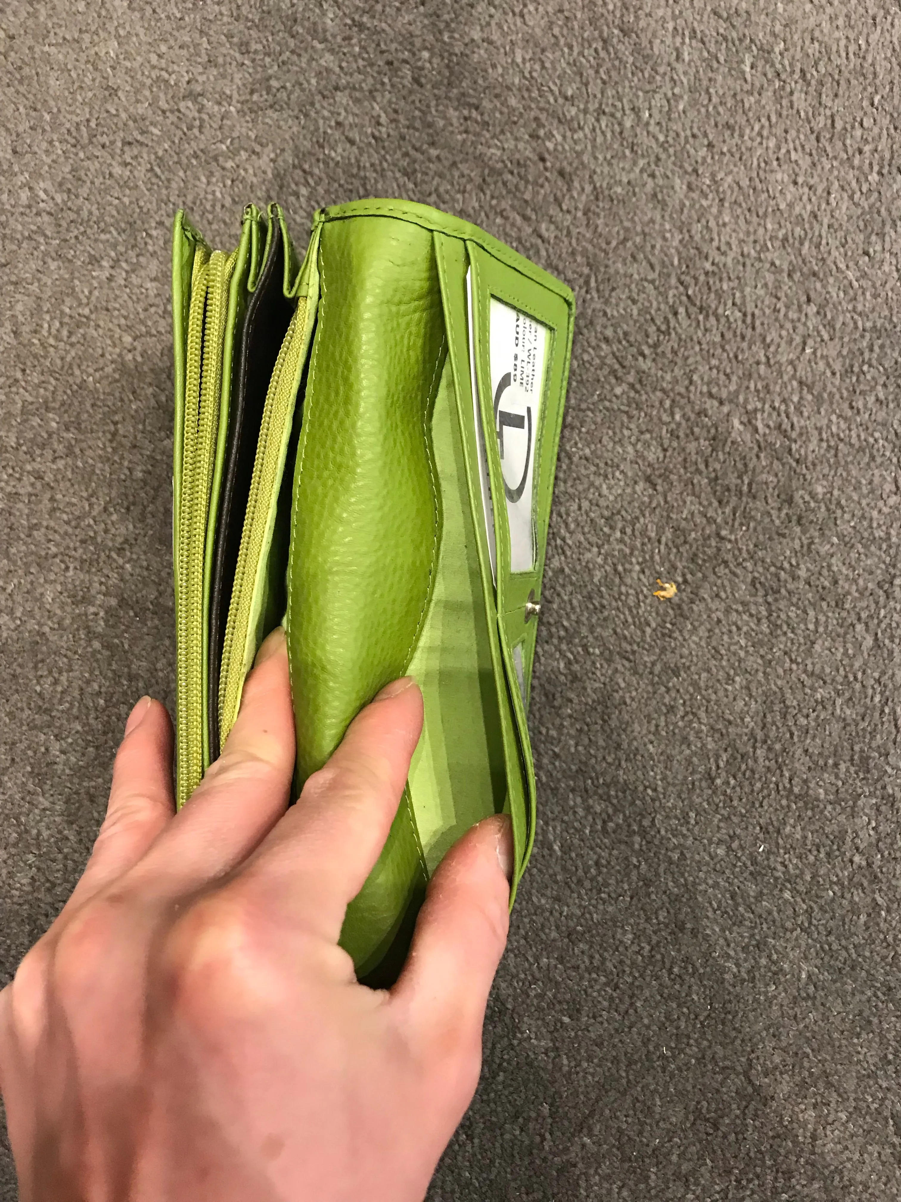 LA293 Large Ladies Wallet with Two Separate Compartments