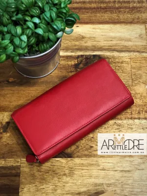 LA293 Large Ladies Wallet with Two Separate Compartments
