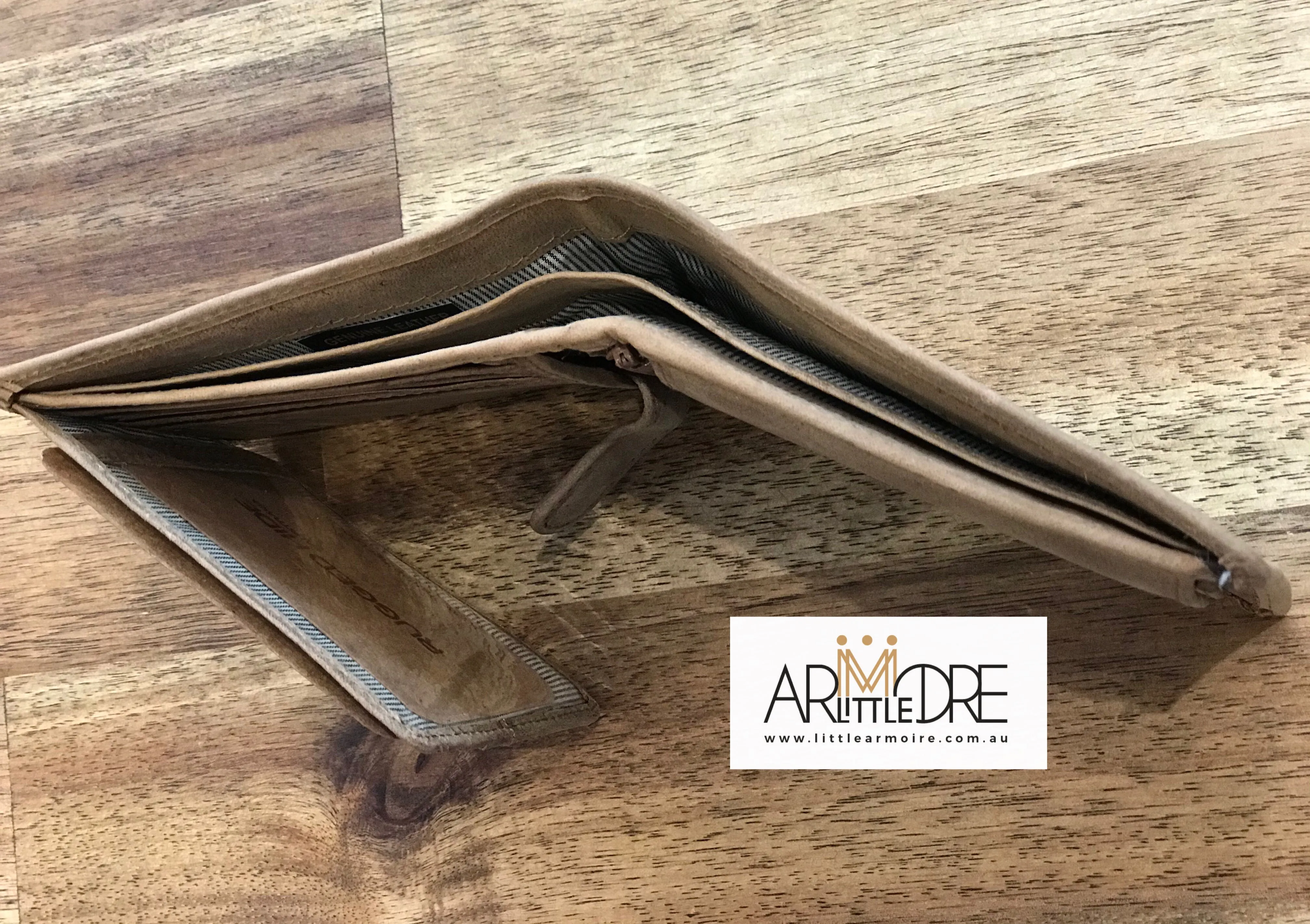 LA8808 Men's Wallet in Hunter Leather